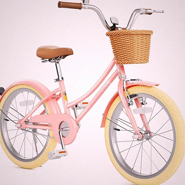 67I Girls Bike with Training Wheels 12/14/16/20 Inch, Toddler Girl Bicycle for A