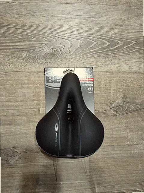 Bell Comfort 825 Soft Tech Bike Seat Black Ergonomic Bicycle Premium Padding NEW
