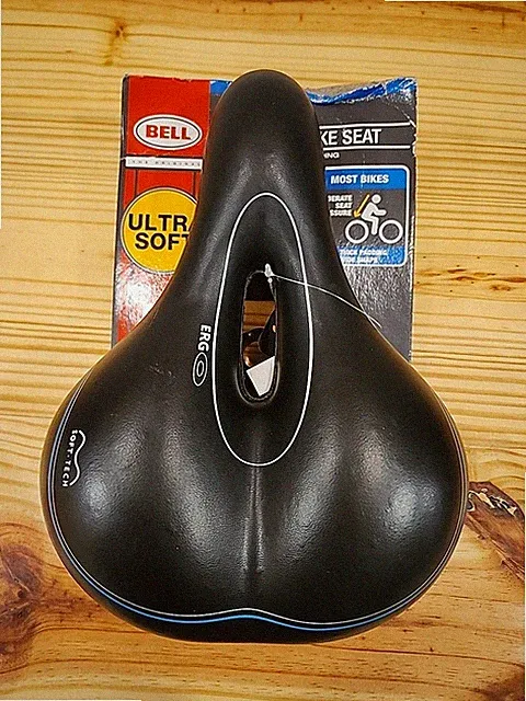 Bell Comfort Soft Tech Bike Seat Black Ergonomic Bicycle Premium Padding NEW