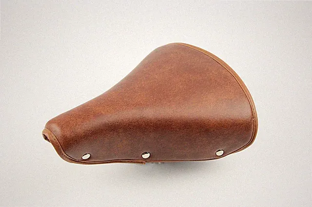 Bike Bicycle Saddle Seat Comfort Vintage Style Soft Cruiser Brown