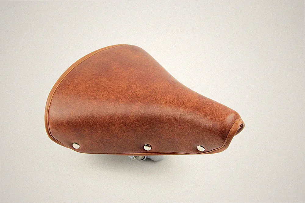Bike Bicycle Seat Saddle Comfort Vintage Style Cruiser Brown