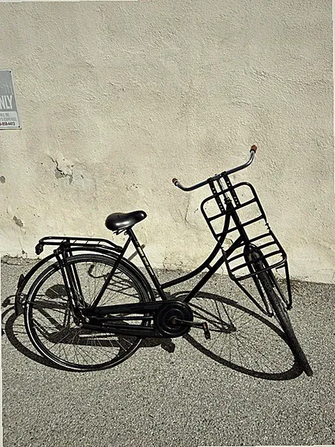 BSP Dutch Bike 28" Black Steel Step-Through Frame Front & Rear Racks Coaster Br...