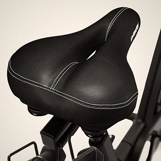 DAWAY C10 Comfortable Wide Bike Seat - Soft Foam Padded Bicycle Saddle for Me...