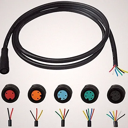 Extension Cable 2Pin/3Pin/4Pin/5Pin/6Pin Waterproof Plug 6pin Female Connector