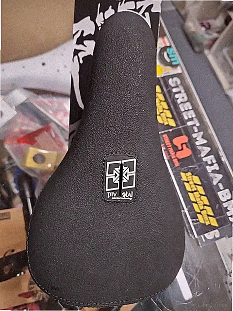 FIT BMX BIKE Bar Stool SEAT Pivotal TEXTURED BLACK Fat GT Cult S&M KINK FBM new