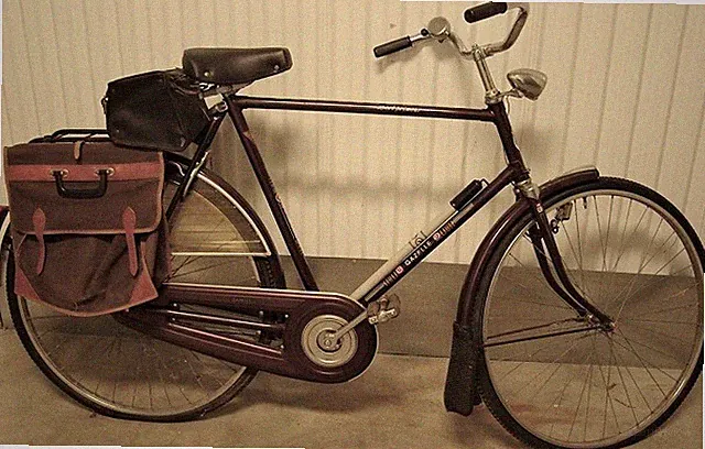 Gazelle Sport Primeur Road Citybike Lugged Roadbike Dutch Panier Rack 22"