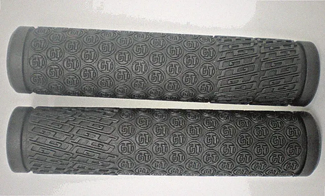 GT Bicycle OEM Comfort Handlebar Grips MTB Cruiser Hybrids 130mm Black Style 2
