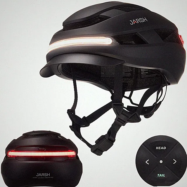 JARSH Commute Smart EBike Helmet with Lights | NTA-8776 Certified for Electri...