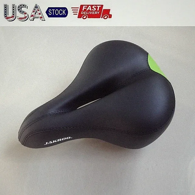 Large Soft Comfort Bicycle Saddle Pad Road MTB Mountain Bike Saddles Hollow Seat