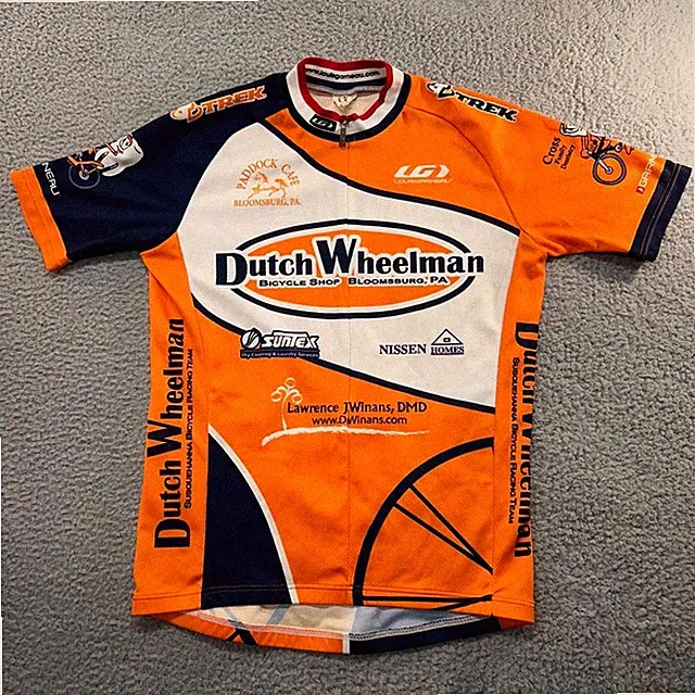 Louis Garneau Cycling Jersey Womens Petite Small Dutch Wheelman PA Bloomsburg