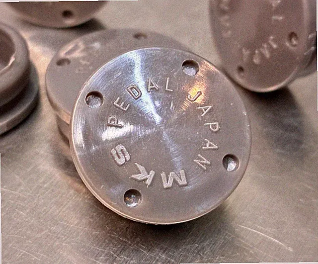 NOS MKS Dust Caps for GR-9 and AR-2 Pedals Sold Each • Plastic Press Fit • Japan