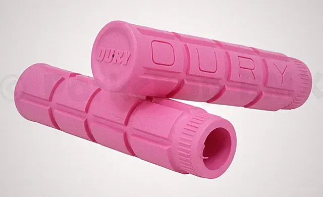 Oury V2 MTB mountain bicycle flangeless grips - PINK
