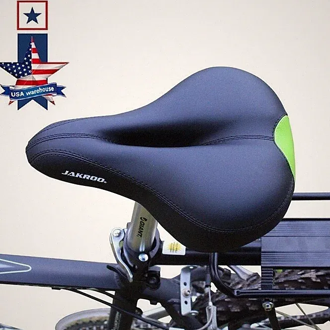 Soft Comfort Bicycle Saddle Pad Road MTB Mountain Bike Saddles Hollow Seat Large