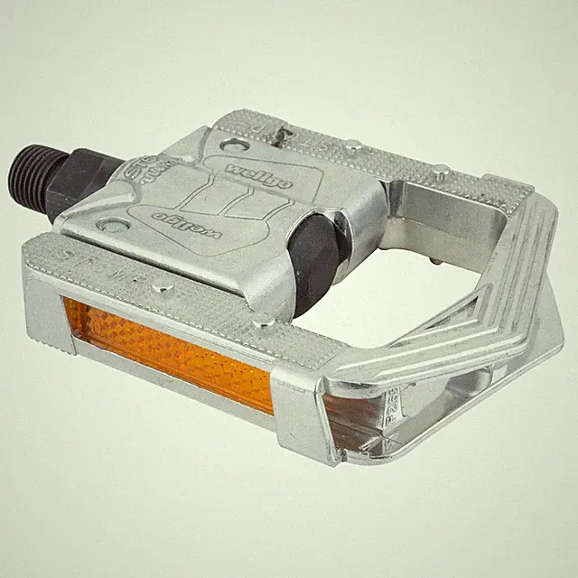 SUNLITE Alloy Folding Silver Bicycle Pedals
