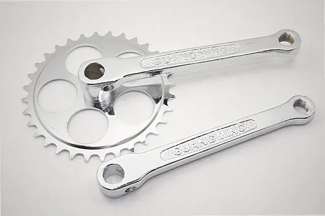 Vintage Bicycle Bike Crankset 165mm 32T Single Speed